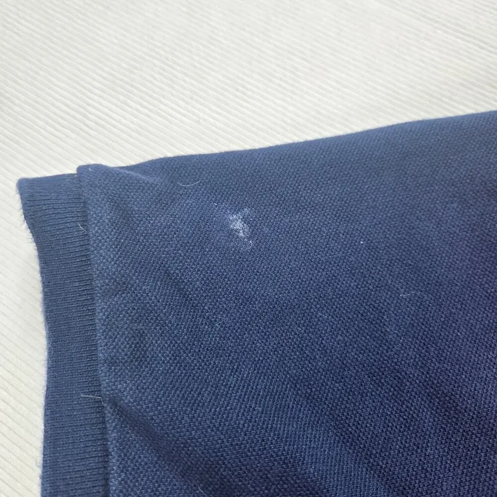 Polo Ralph Lauren Custom Slim Fit Enlarged Pony Blue Polo Shirt Men's Size Large